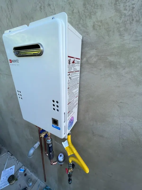 Tankless water heater installation for East Bethel homes
